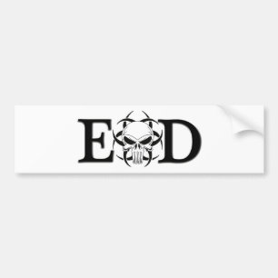 Eod-skalle Bildekal