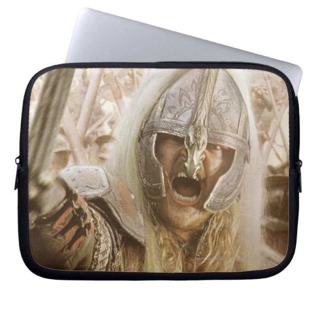 Eomer med Helmet Laptop Sleeve (Framsidan)