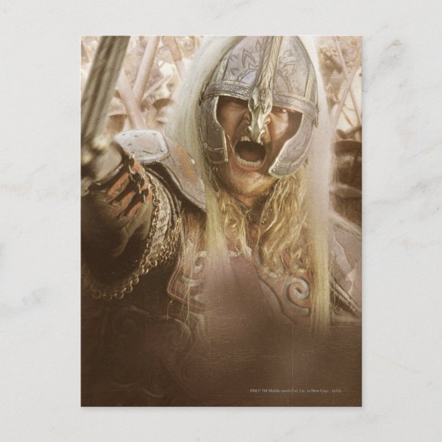 Eomer med Helmet Vykort (Framsida)