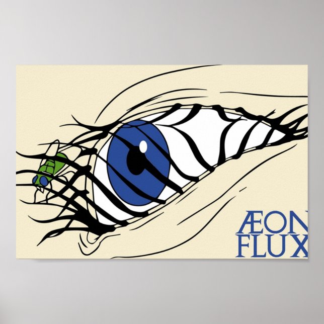 Eon Flux Poster (Framsidan)