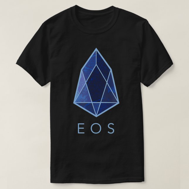 EOS Crypto Coin HODL Token Decentraliserad finansi T Shirt (Design framsida)