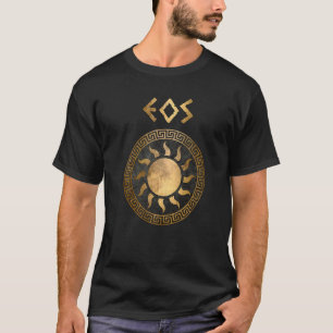 Eos grekisk gudinna för gryningens symbol t shirt