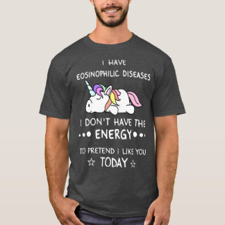 Eosinofilt EOE Eosinophilic Disorder Medvetenhet T Shirt