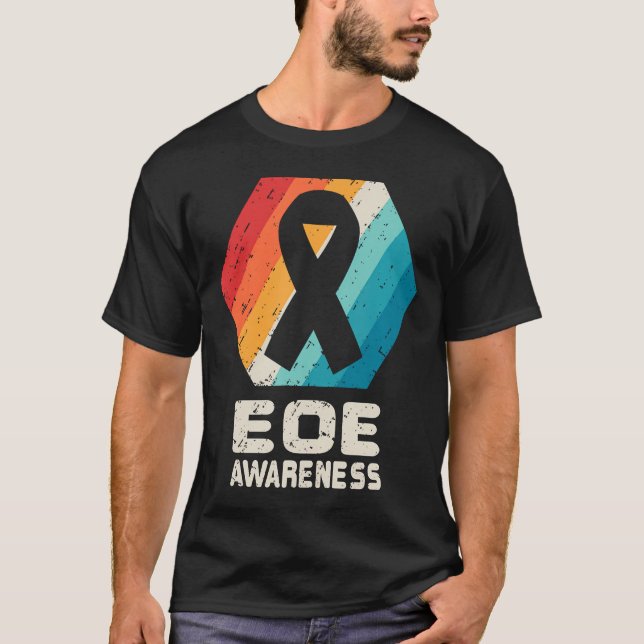Eosinophilic Esophagitis T Shirt Eoe Awareness Gif (Framsida)