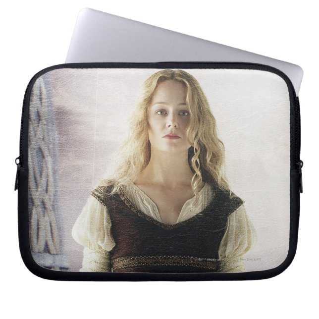 Eowyn med svärd laptop sleeve (Framsidan)