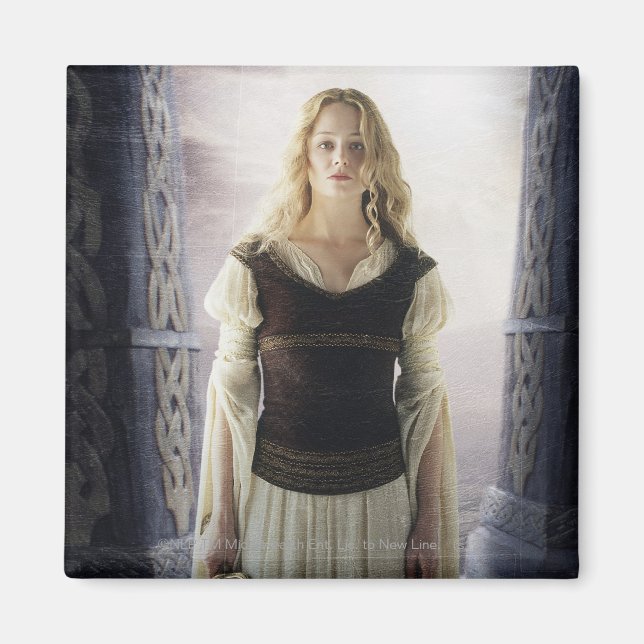 Eowyn med svärd magnet (Framsidan)