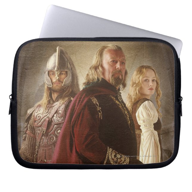 Eowyn och Theoden Laptop Fodral (Framsidan)