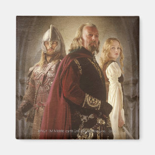 Eowyn och Theoden Magnet