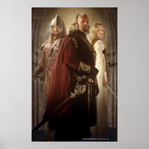 Eowyn och Theoden Poster