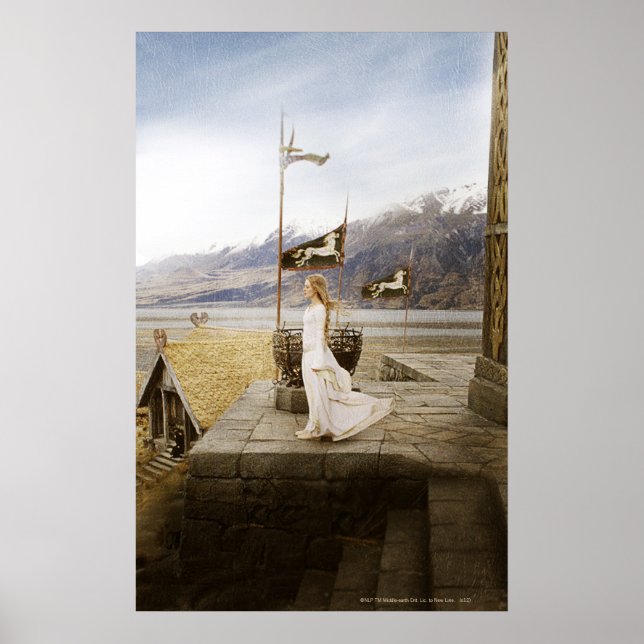Eowyn on Castle Steps Poster (Framsidan)