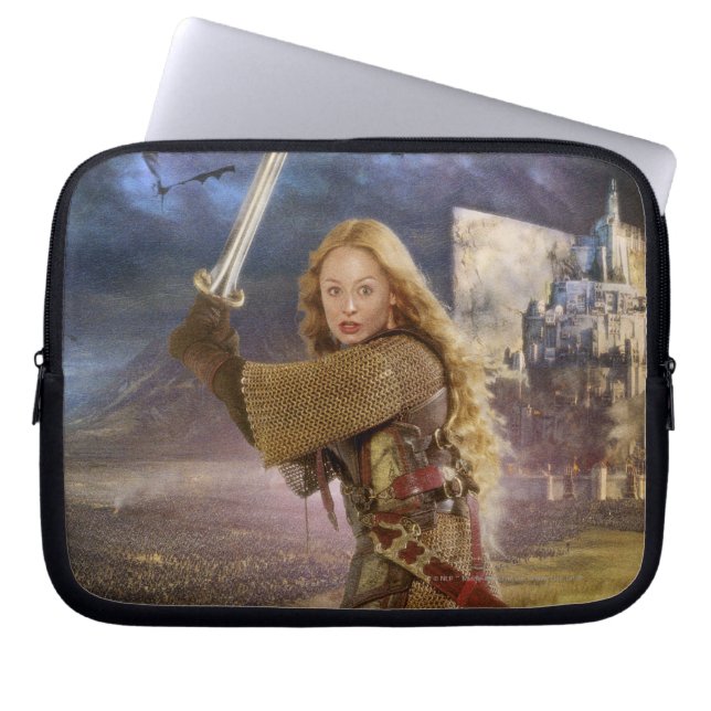 Eowyn Raises Sword Laptop Fodral (Framsidan)