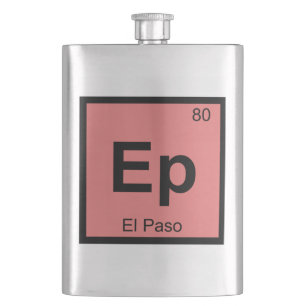 Ep - El Paso Texas kemi periodiska systemet symbol Fickplunta