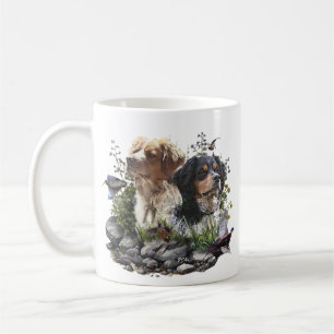Epagneul Breton, Bretagne Spanska Kaffemugg