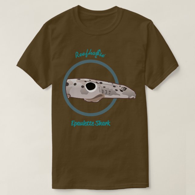 Epaulet Shark T Shirt (Design framsida)