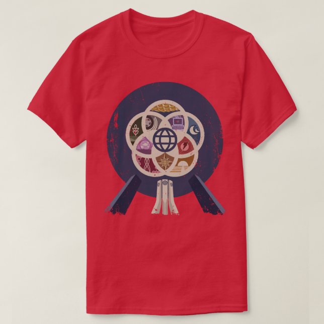 EPCOT Center iPhone och TShirt T Shirt (Design framsida)