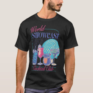 Epcot Drinking World Showcase Svan Klubb Drinking T Shirt