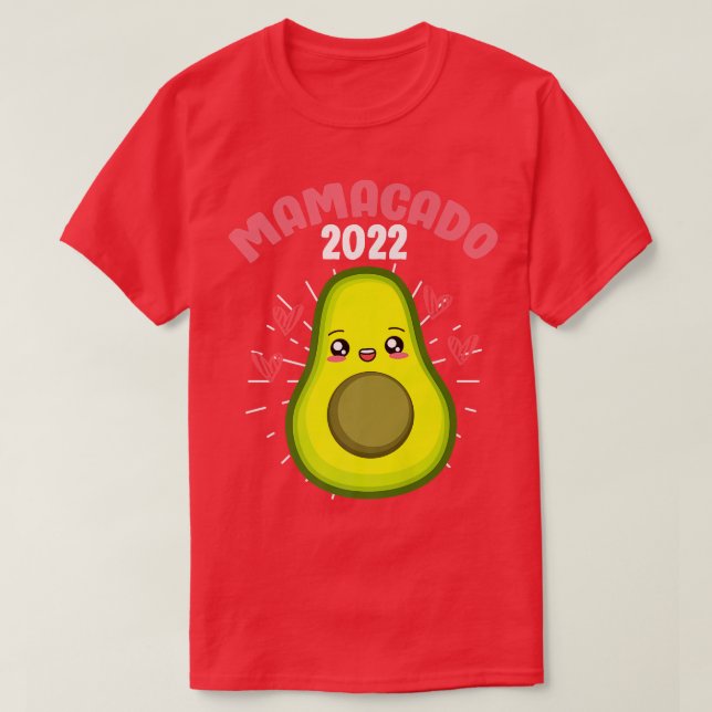 Epectant Mor 2022 Mamacado Baby Mamma Gravid T Shirt (Design framsida)