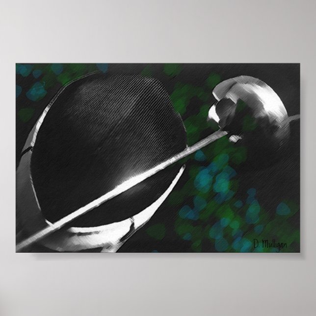 Epee and Mask still Life POSTER (Framsidan)