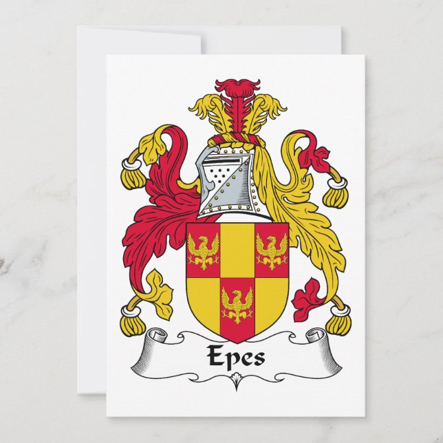 Epes Family Crest (Framsida)