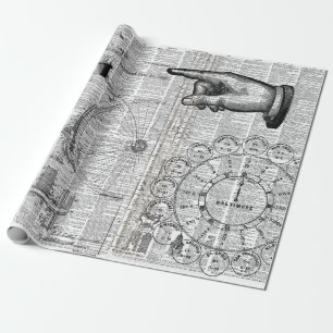 Ephemera Collage Presentpapper