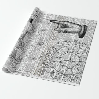 Ephemera Collage Presentpapper