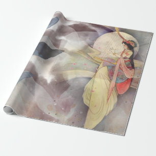 Ephemera Decoupage Vintage Fairy Presentpapper