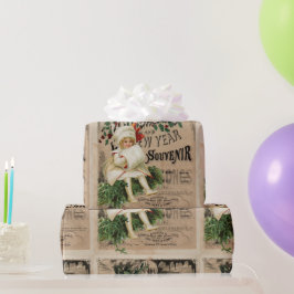 Ephemera-jul - nyårsjubileet Svenir Poster Presentpapper