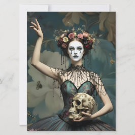 Ephemera Sheet - Vintage Gothic Style Inbjudningar