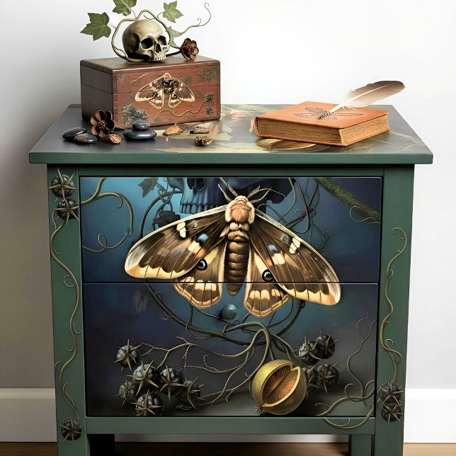 Ephemera Sheet - Woodland Moth Inbjudningar (Skapare uppladdad)