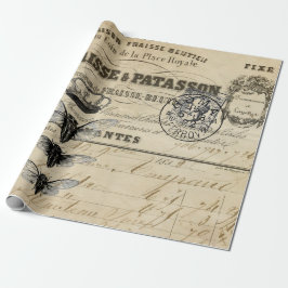 EphemeraDecoupage affisch Presentpapper