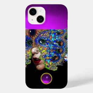 EPHEMERAL,BEAUTY WITH MASK Lila Amethyst Gem