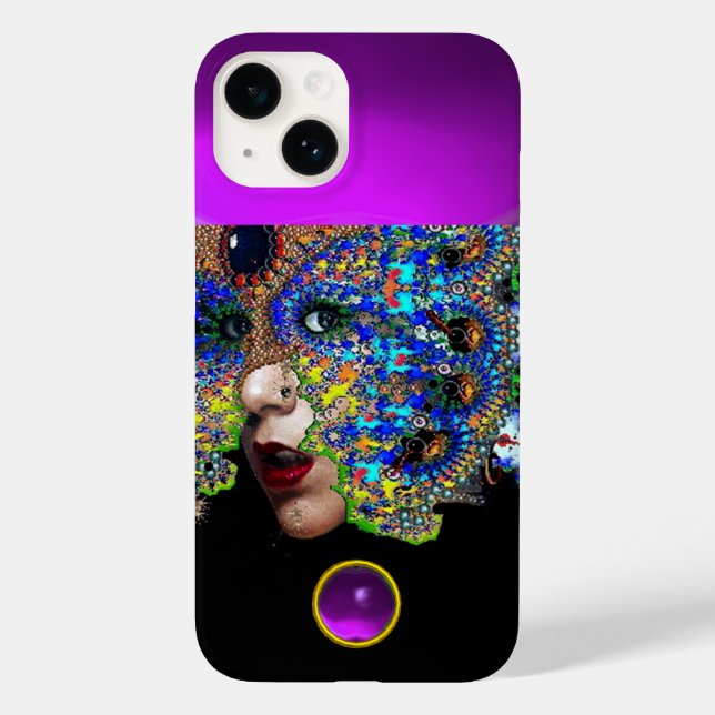 EPHEMERAL,BEAUTY WITH MASK Lila Amethyst Gem (Baksida)