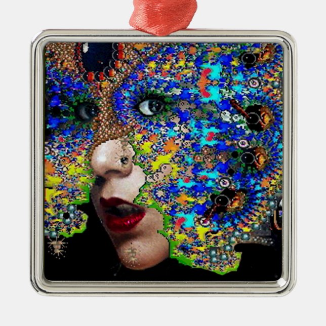 EPHEMERAL JULGRANSPRYDNAD METALL (Framsidan)