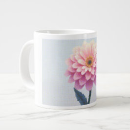 Ephemeral Petal Sketch Jumbo Mugg