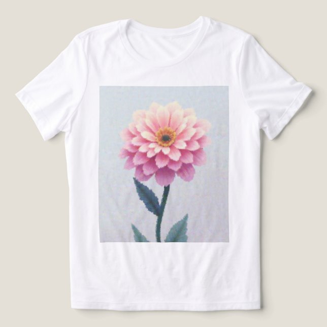 Ephemeral Petal Sketch T Shirt (Design Framsida)