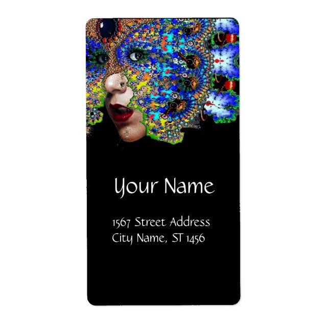 EPHEMERAL svart Fraktsedel (Framsidan)