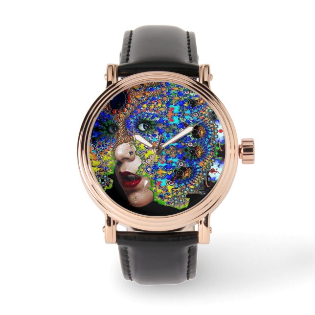 EPHEMERAL WOMAN MED FRACTAL MASK ARMBANDSUR (Framsida)
