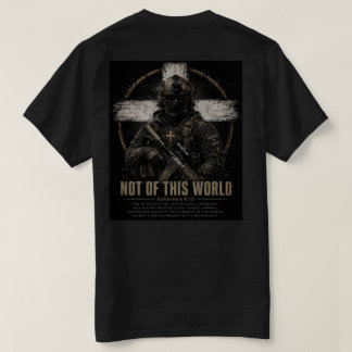 Epheserbrevet 6:12 Krigarklädd T-shirt