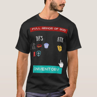 Ephesian 6 Bible Verse Jesus Christian Gift-idé T Shirt