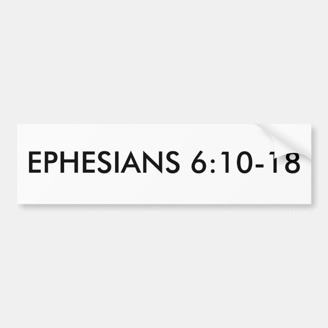 EPHESIANS-6:10 - 18 BILDEKAL (Framsidan)