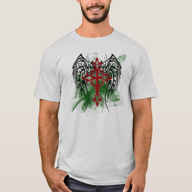 Ephesians 6:12 t-shirt (Framsida)