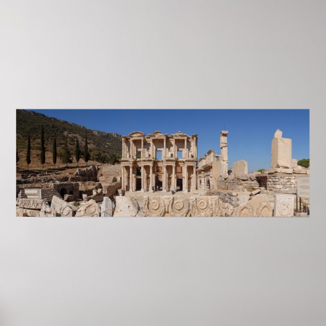 Ephesus Bibliotek Poster (Framsidan)