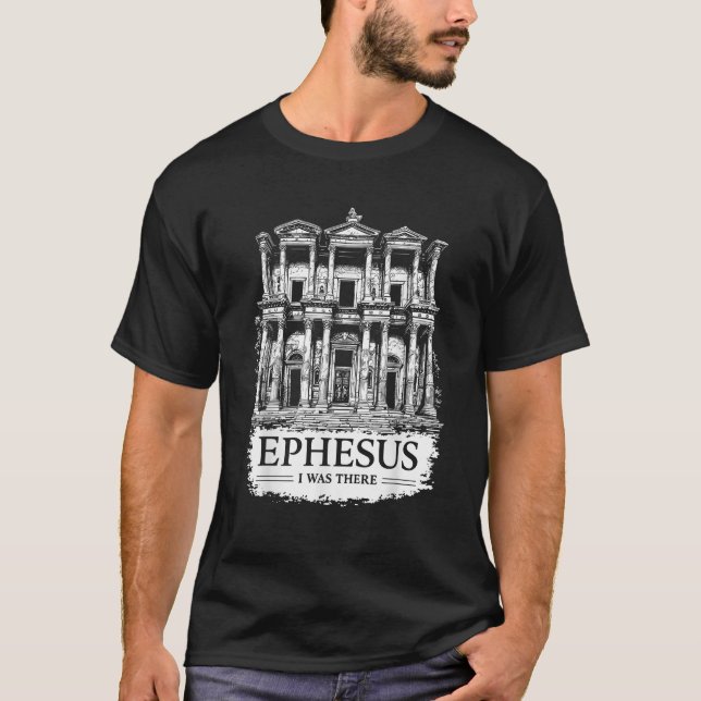 Ephesus Turkey Travel T Shirt (Framsida)