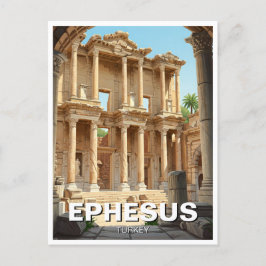 Ephesus Turkey Travel Vykort