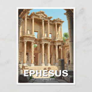 Ephesus Turkey Travel Vykort
