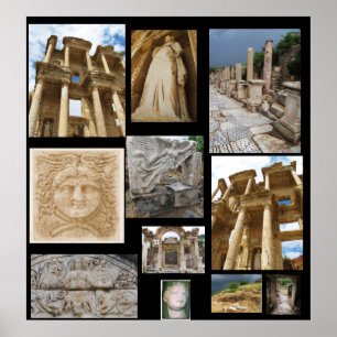 Ephesus Turkiet affisch