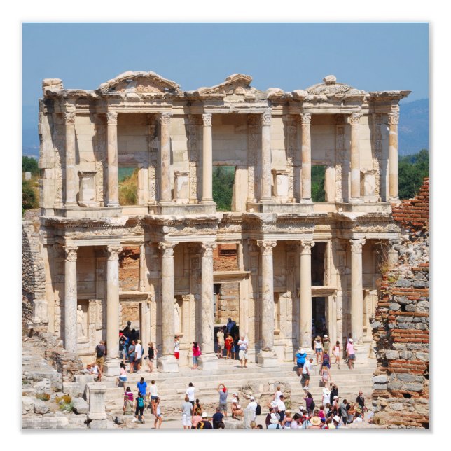Ephesus, Turkiet Fototryck (Framsidan)