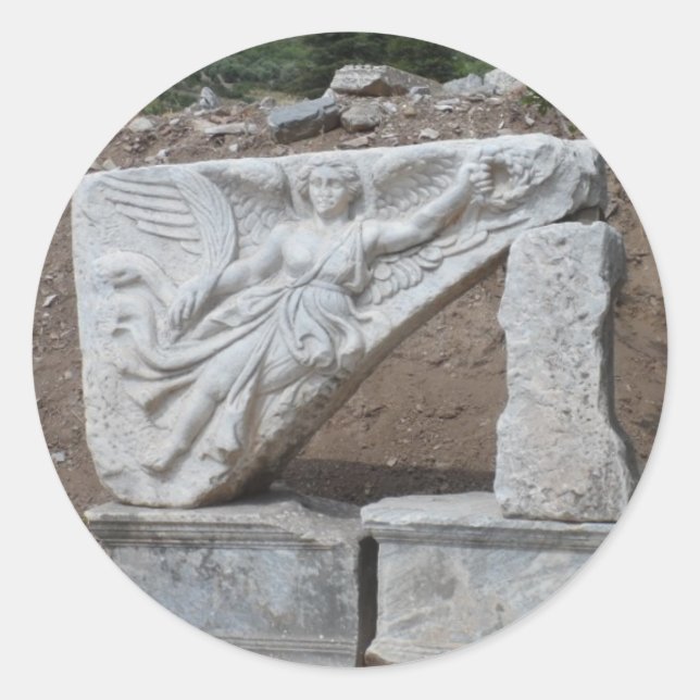 Ephesus, Turkiet Runt Klistermärke (Framsida)