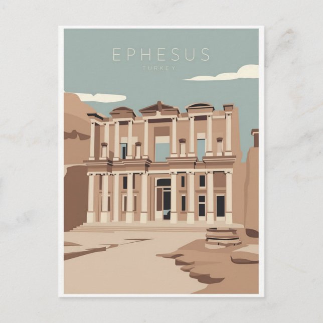 Ephesus, Turkiet. Vykort (Framsida)