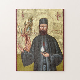 Ephraim den nya martyren Ortodox kristen ikon Pussel